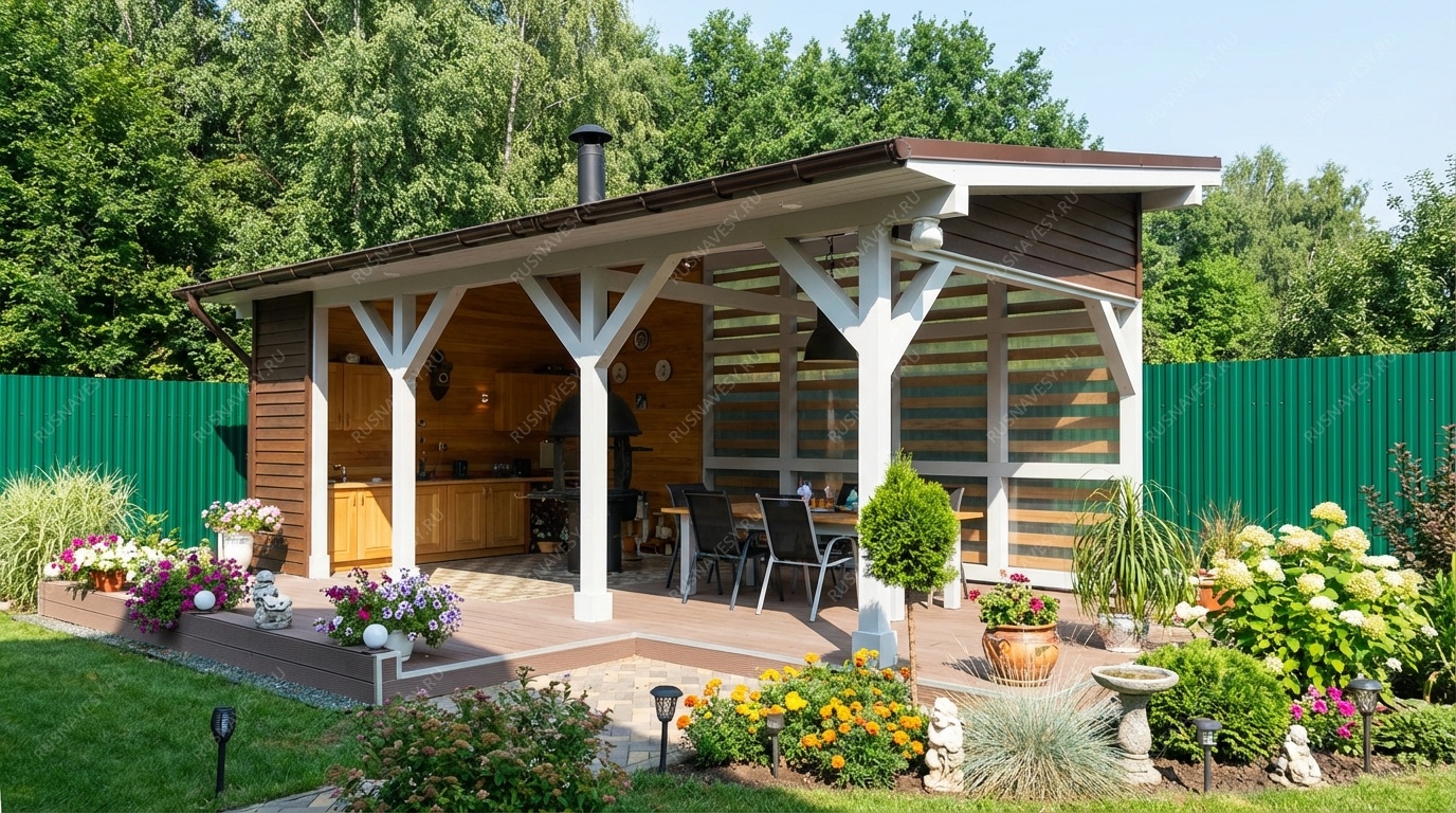 Летняя кухня Георгиевка фото 1